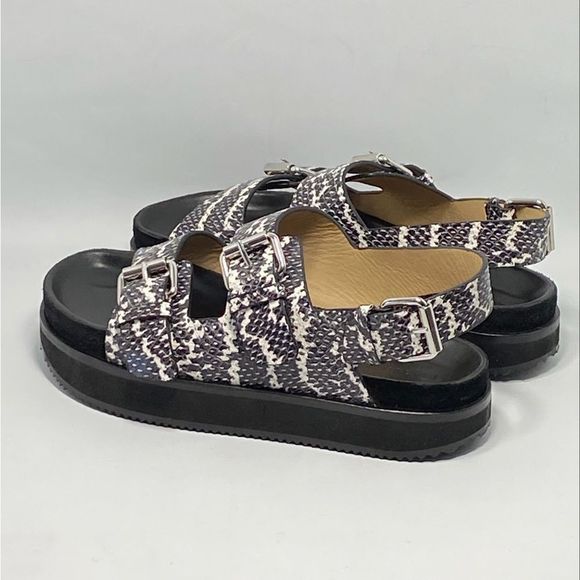 Isabel Marant Black Ophie Sandals size 39 - Picture 9 of 11